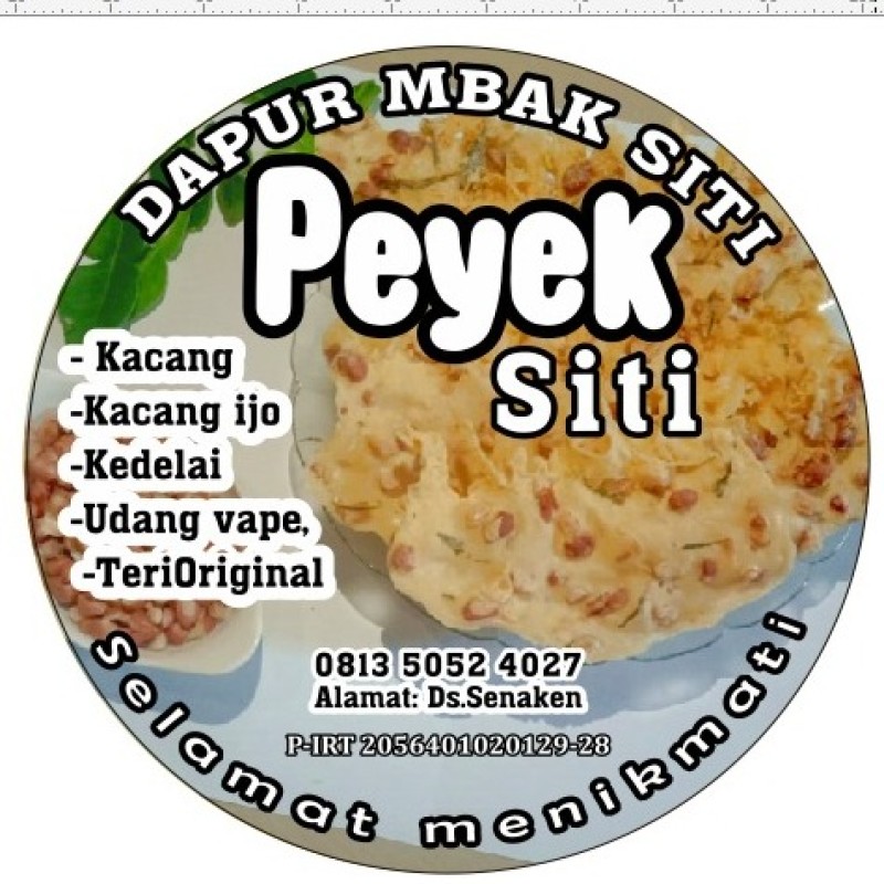 Mbak Siti Peyek